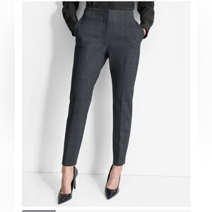 DKNY Women’s High-Rise Slim-Leg Ankle Trousers Size 8